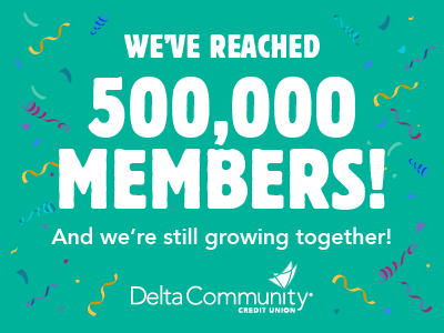 We're about to reach 500,000 members. Join today and it could be you.