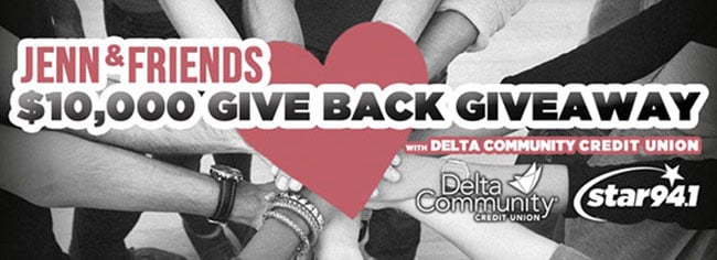 give back giveaway logo