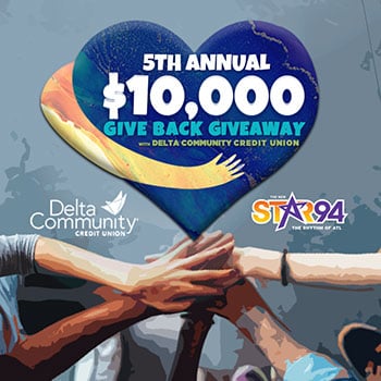 fifth annual give back giveaway logo