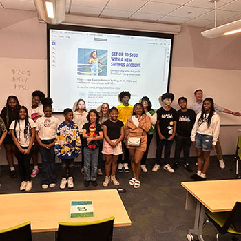 Delta Community Cool Cash Camp attendees