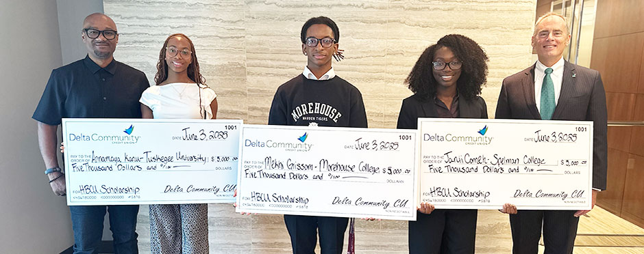 Delta Community HBCU Scholarship Recipients