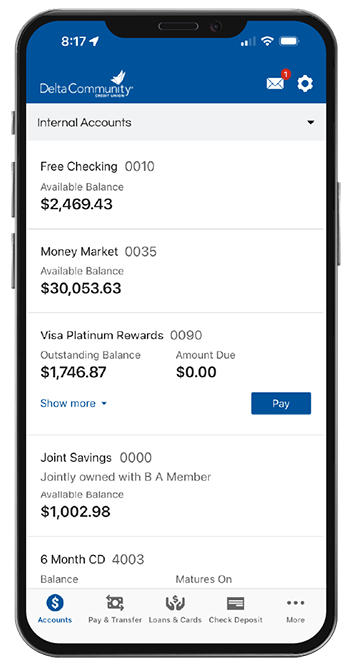 Delta Community digital banking