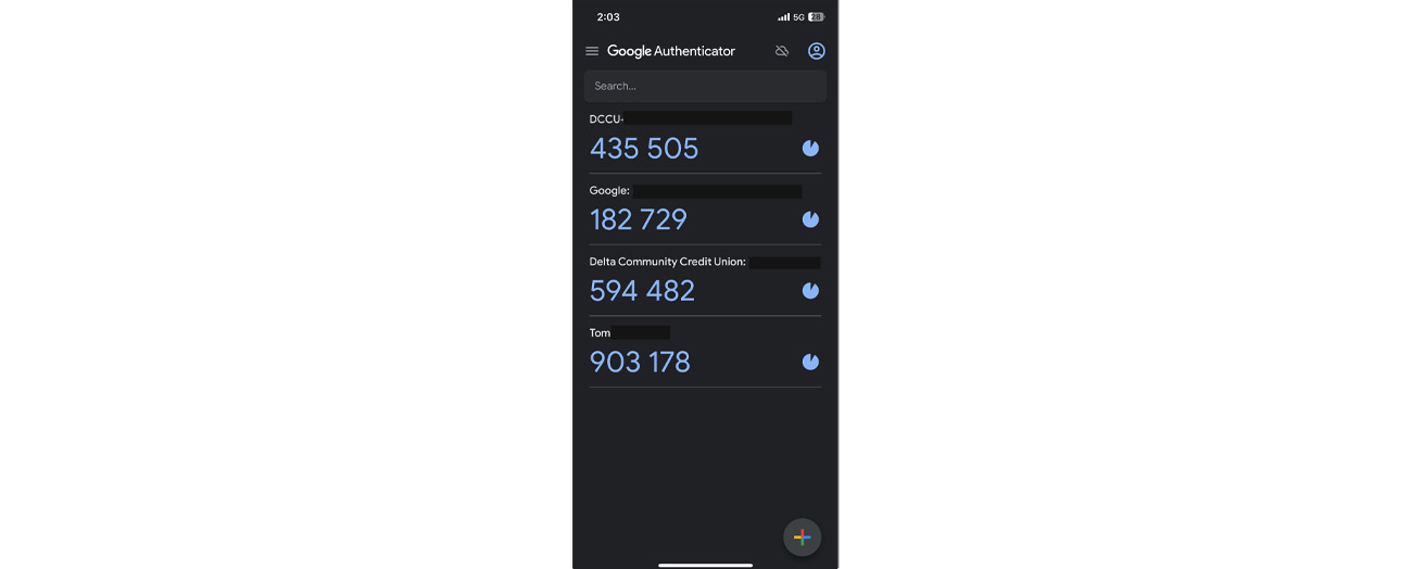 Google Authenticator